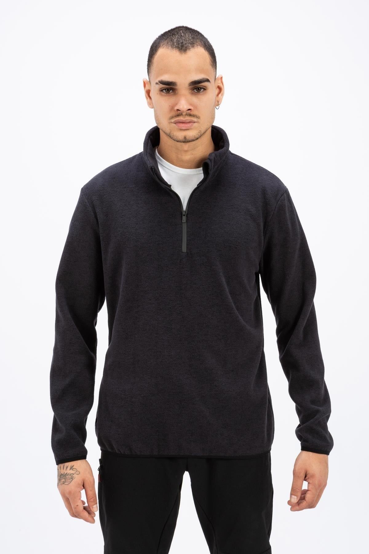 Exuma 2112125-014 Melanj Half Zip Polar M Erkek Polar