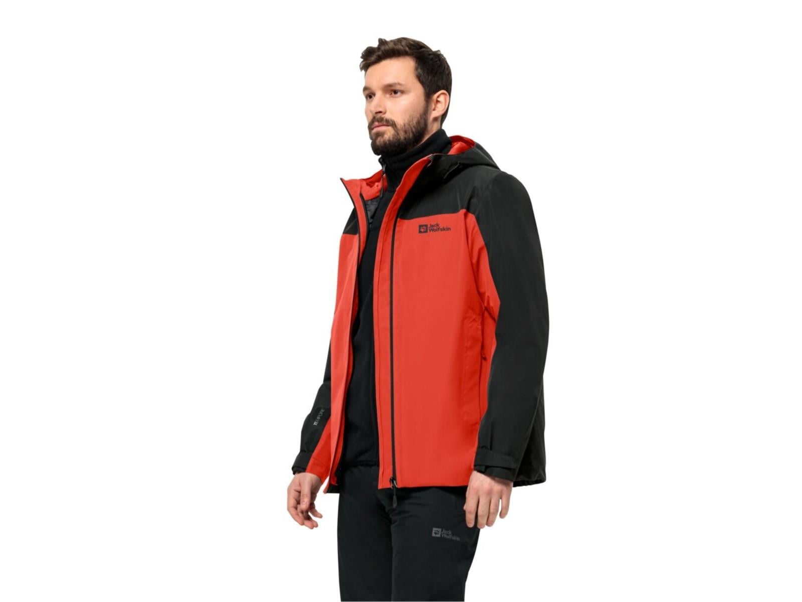 Jack Wolfskin 1115311-2193 Taubenberg 3IN1 Jkt M Erkek Outdoor Mont
