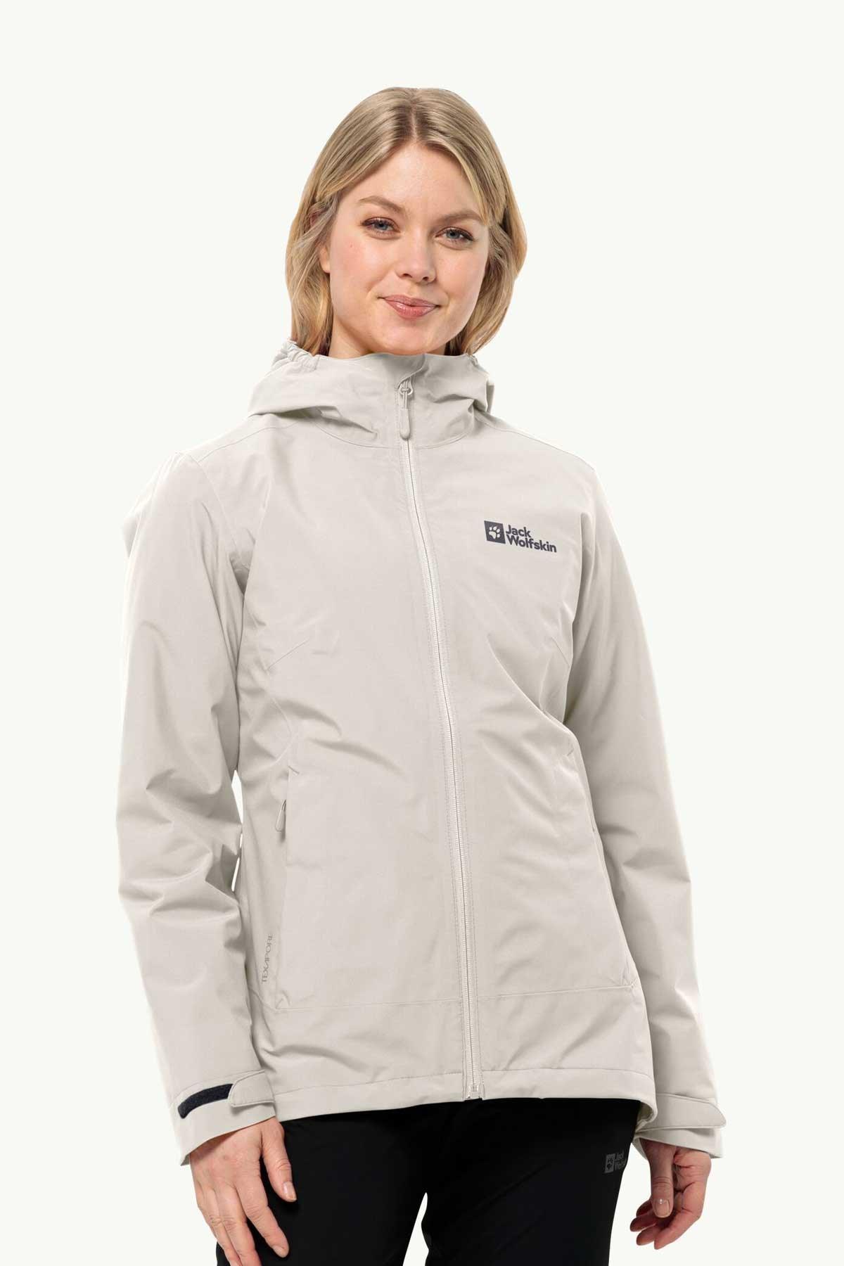 Jack Wolfskin 1115621-5609 Moonrise 3IN1 Jkt W Kadın Outdoor Mont