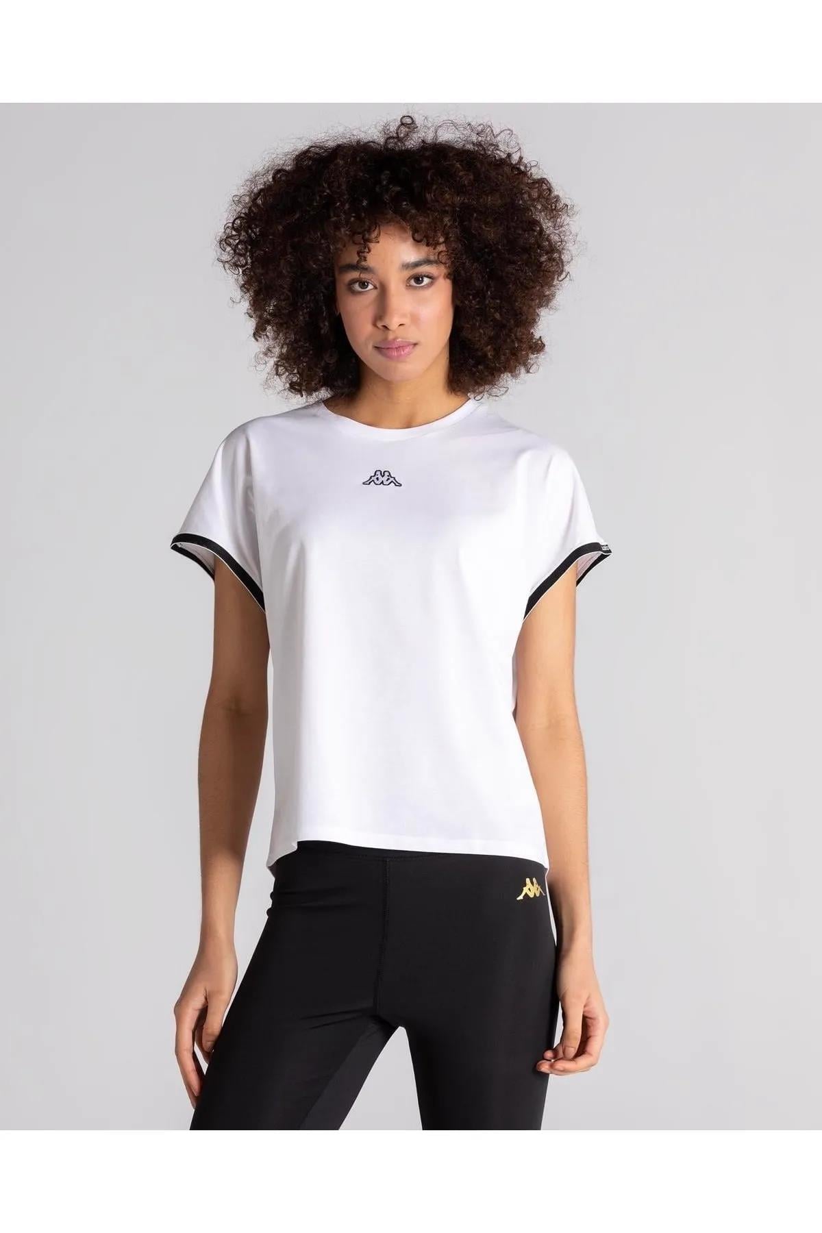 Kappa 341M8RW001 Logo Tape Enna Tk Kadın T-Shirt