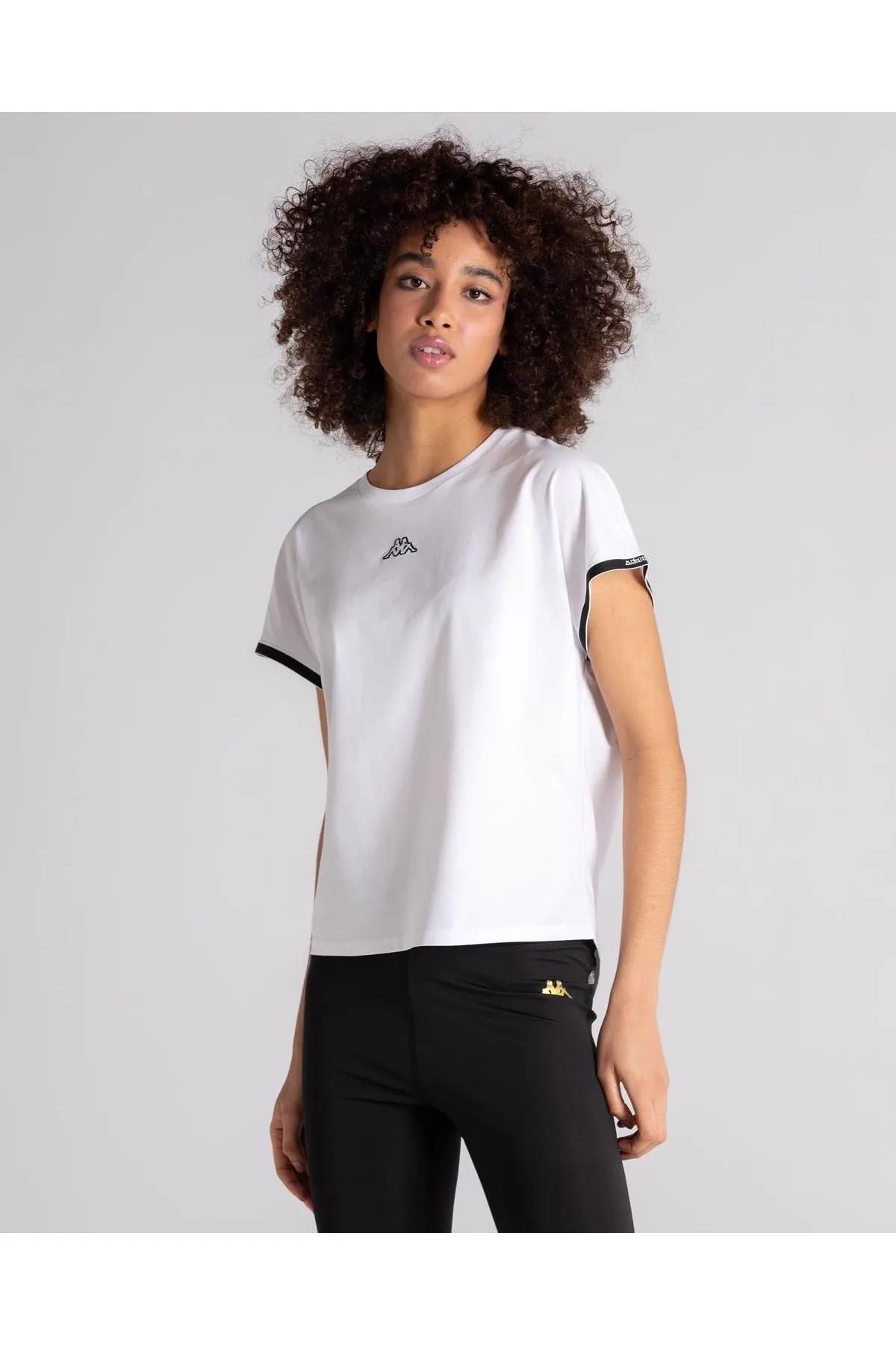Kappa 341M8RW001 Logo Tape Enna Tk Kadın T-Shirt