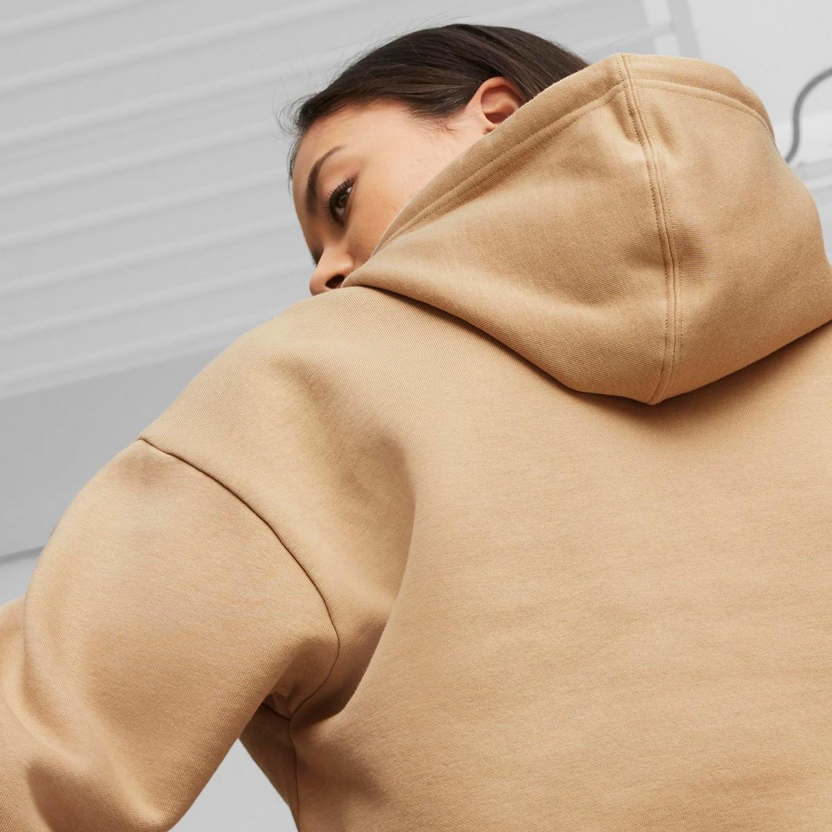 Puma 58686984 Ess Cropped Logo Hoodie Fl Kadın Sweatshirt