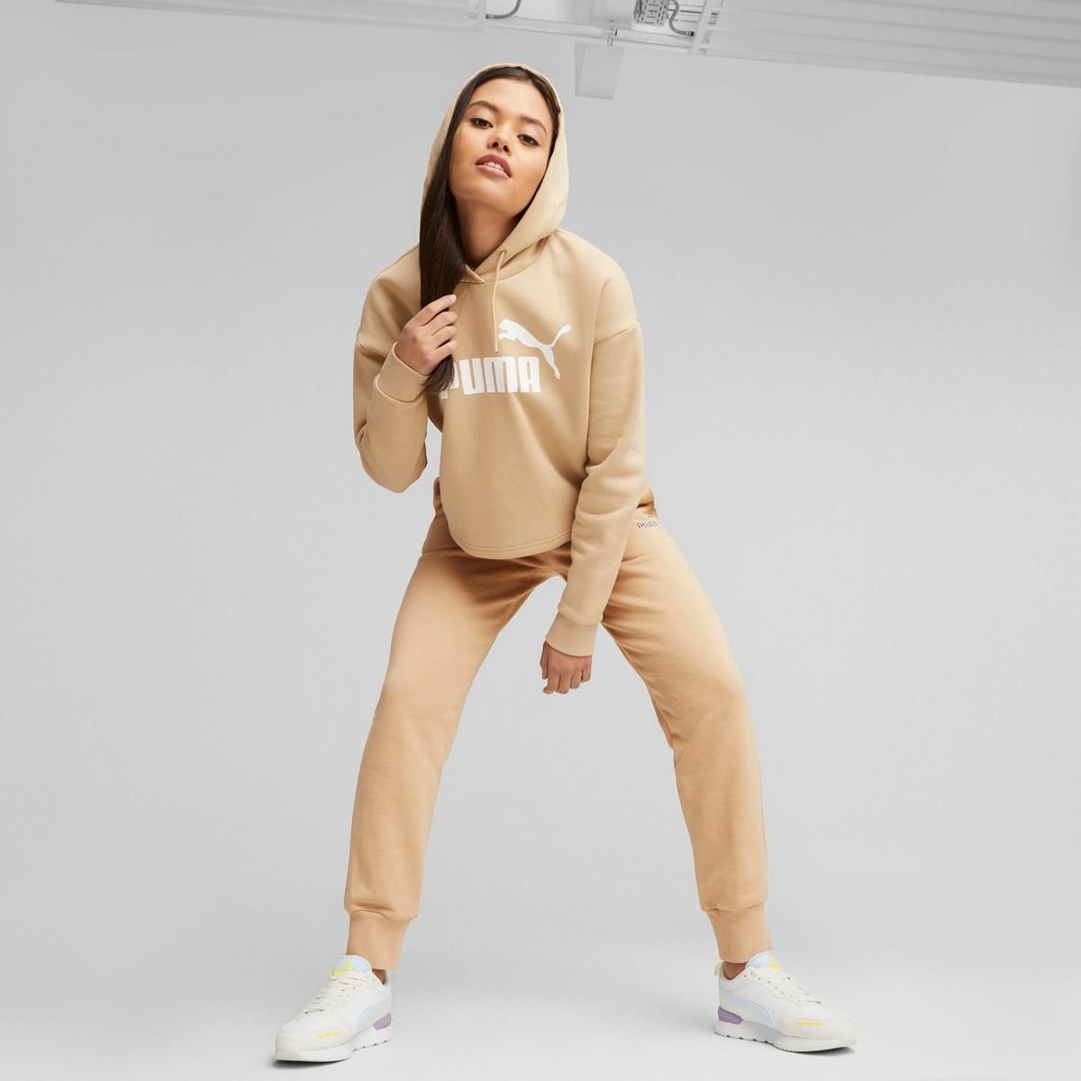 Puma 58686984 Ess Cropped Logo Hoodie Fl Kadın Sweatshirt