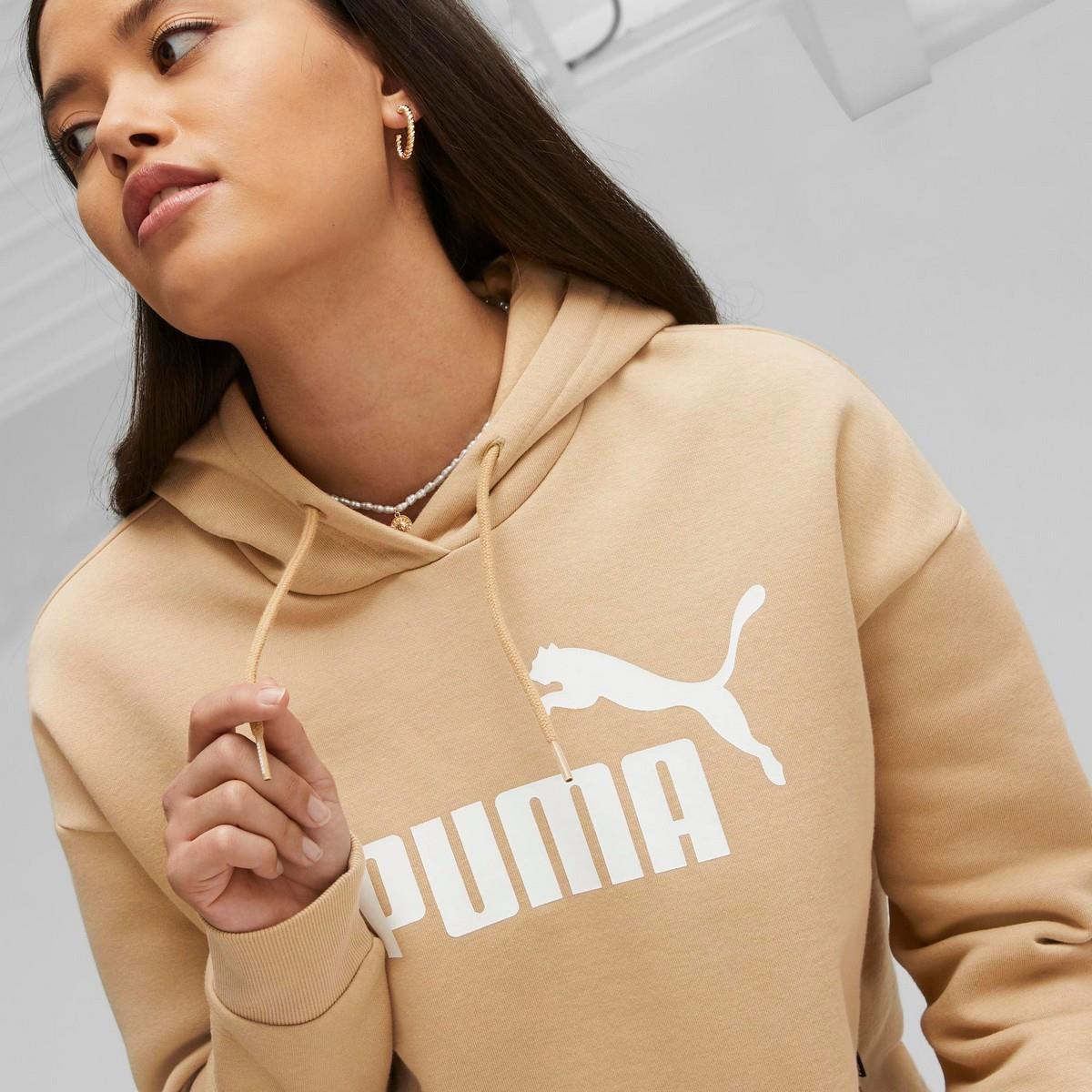 Puma 58686984 Ess Cropped Logo Hoodie Fl Kadın Sweatshirt