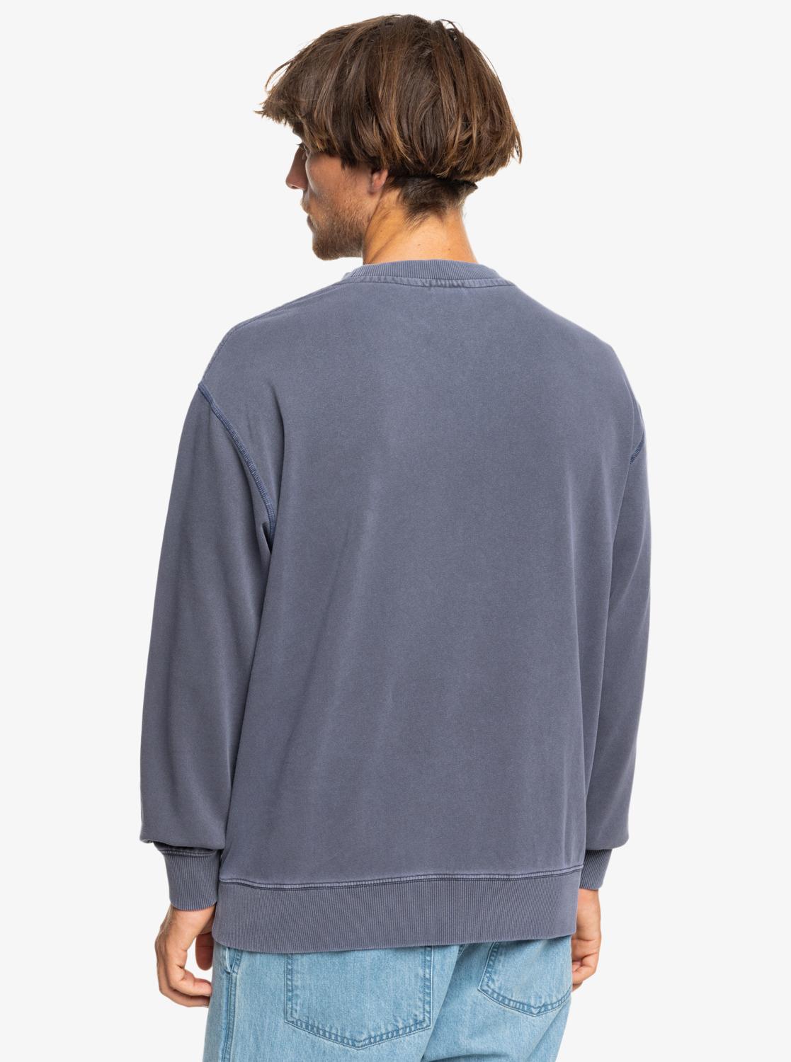 Quiksilver EQYFT04971-BN9 Garment Dye Crew Erkek Sweatshirt