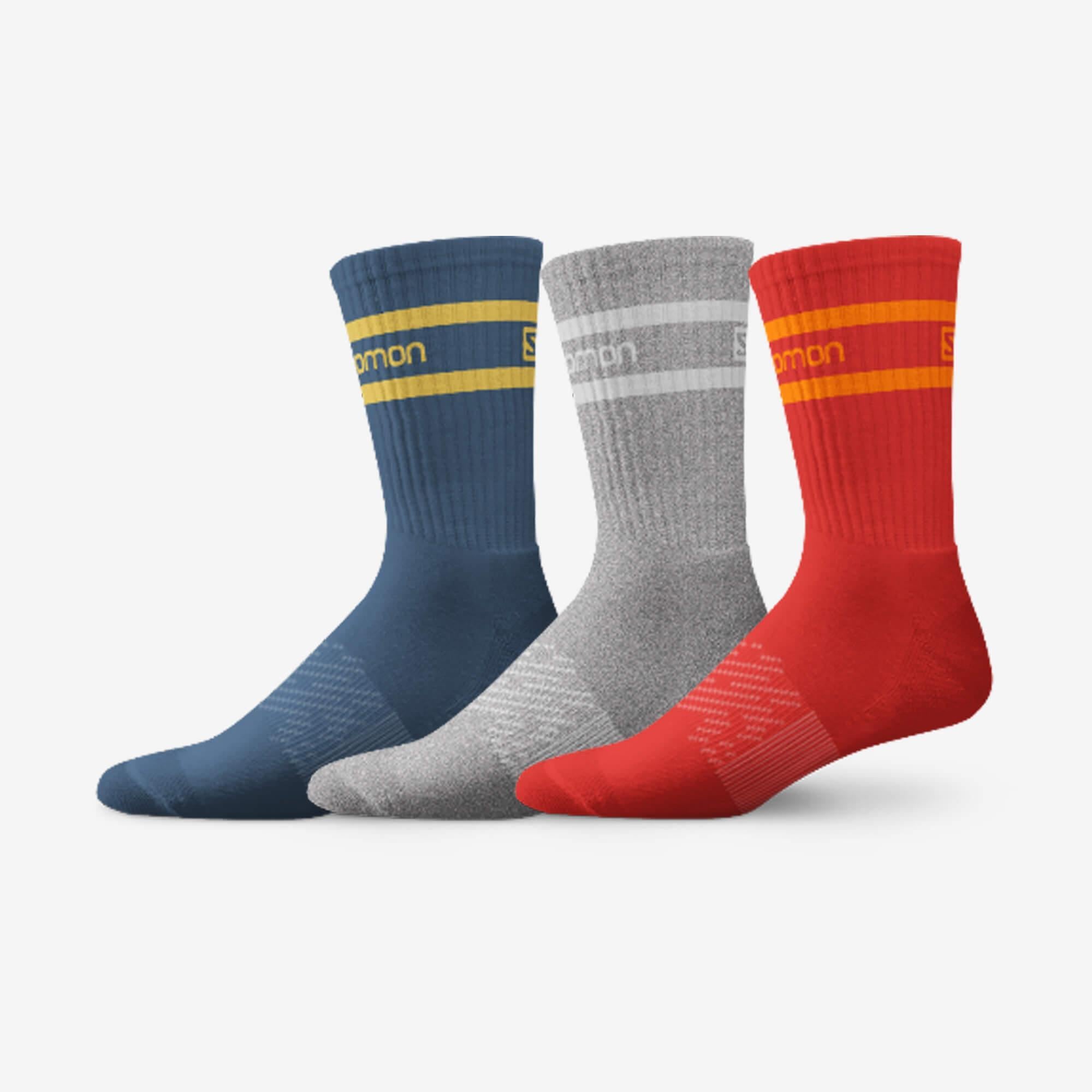 Salomon 160261453 Life 3P Unisex Spor Çorap
