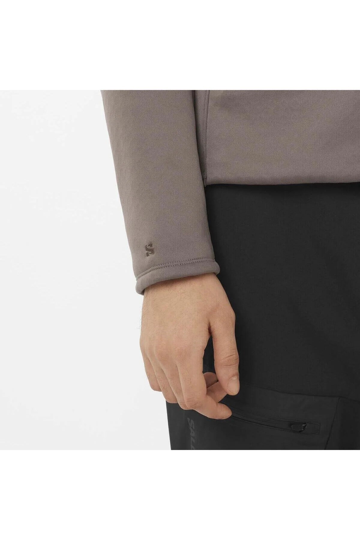 Salomon LC2608700 Outline Warm Fleece Fz M Erkek Polar
