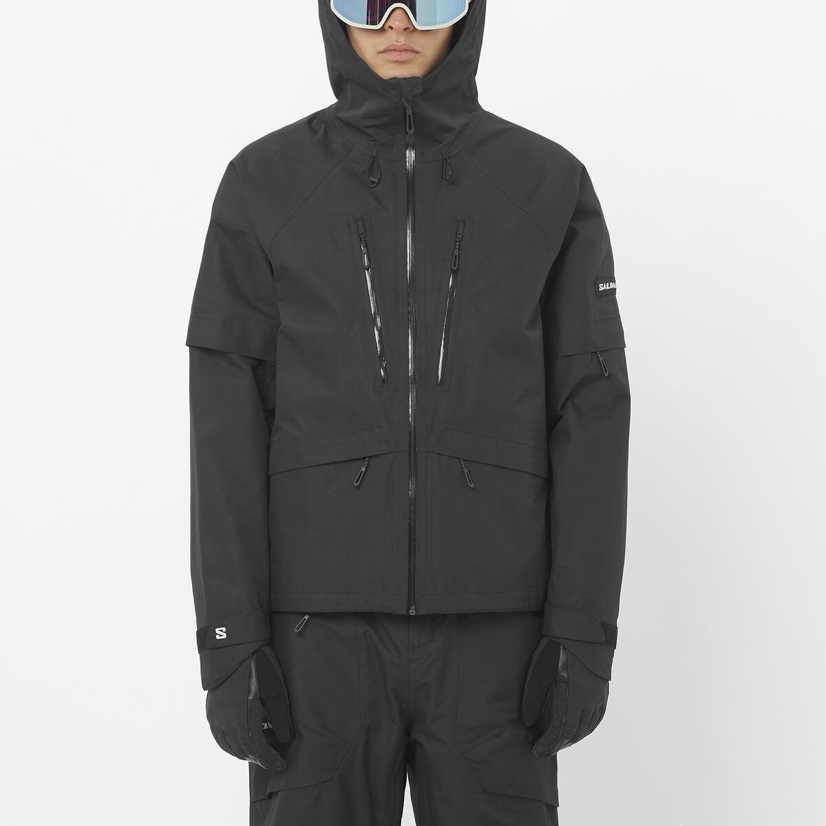 Salomon LC2652400 Venom Full Zip M Erkek Kayak Montu