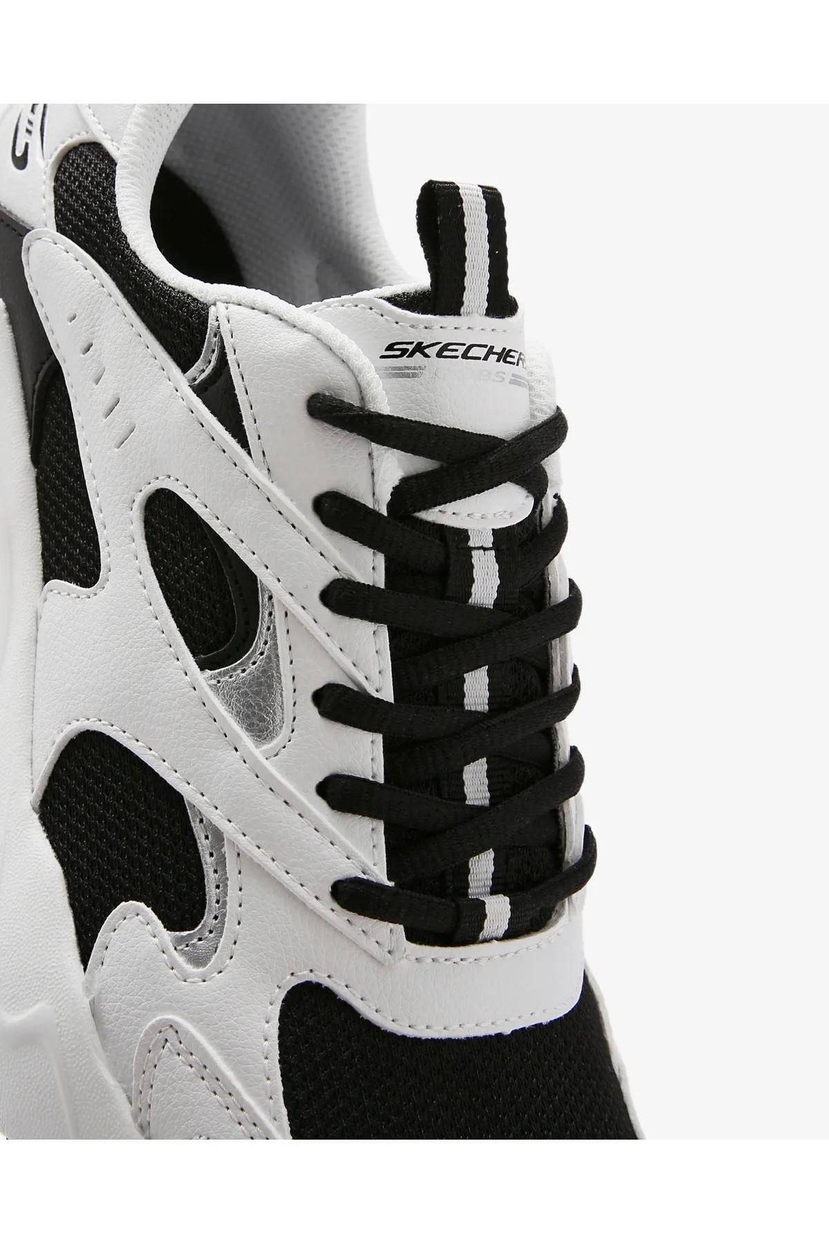 Skechers 117354 BKW Bobs Bamina Kadın Günlük Spor Ayakkabı