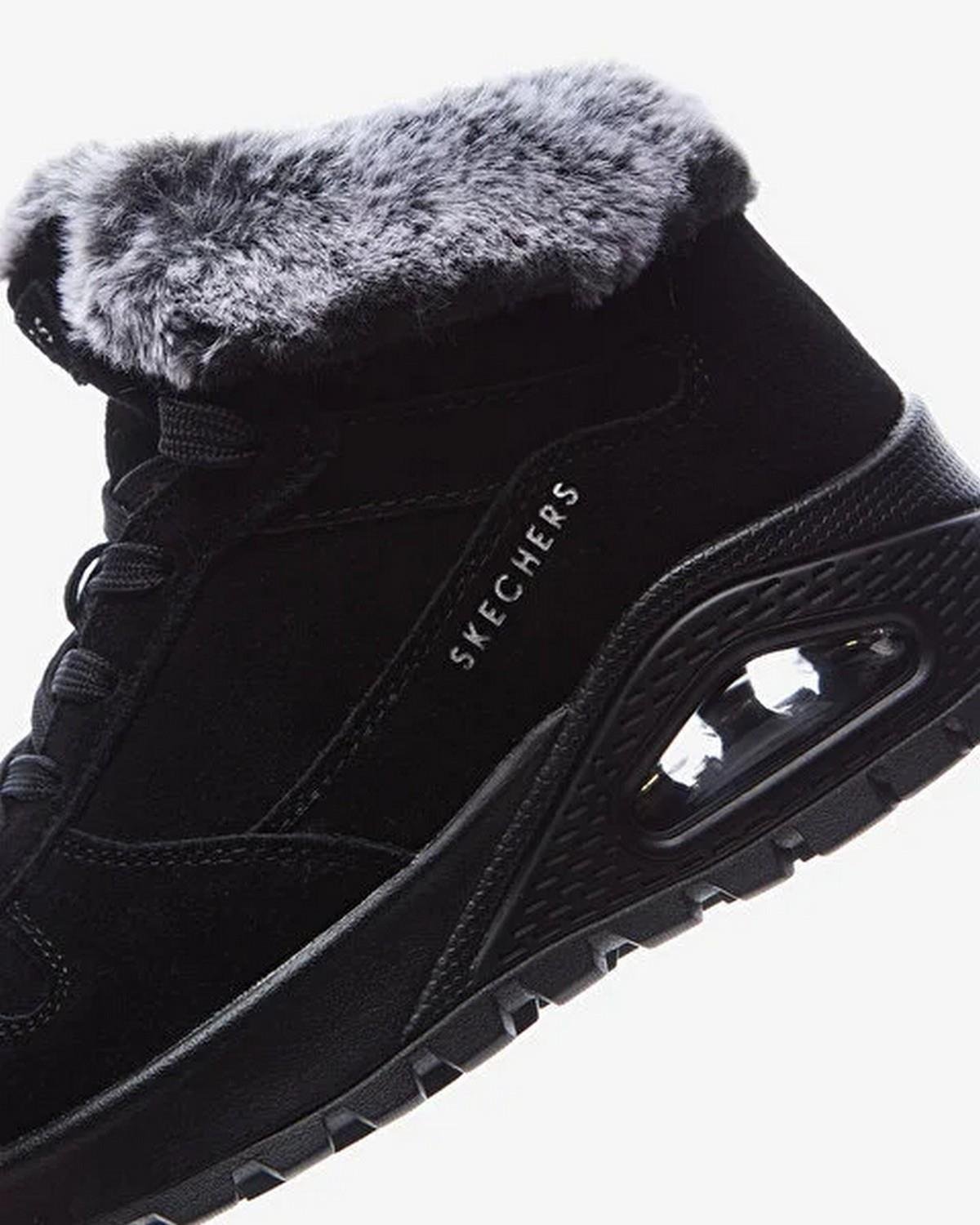 Skechers 167433 BLK Uno Rugged Kadın Bot
