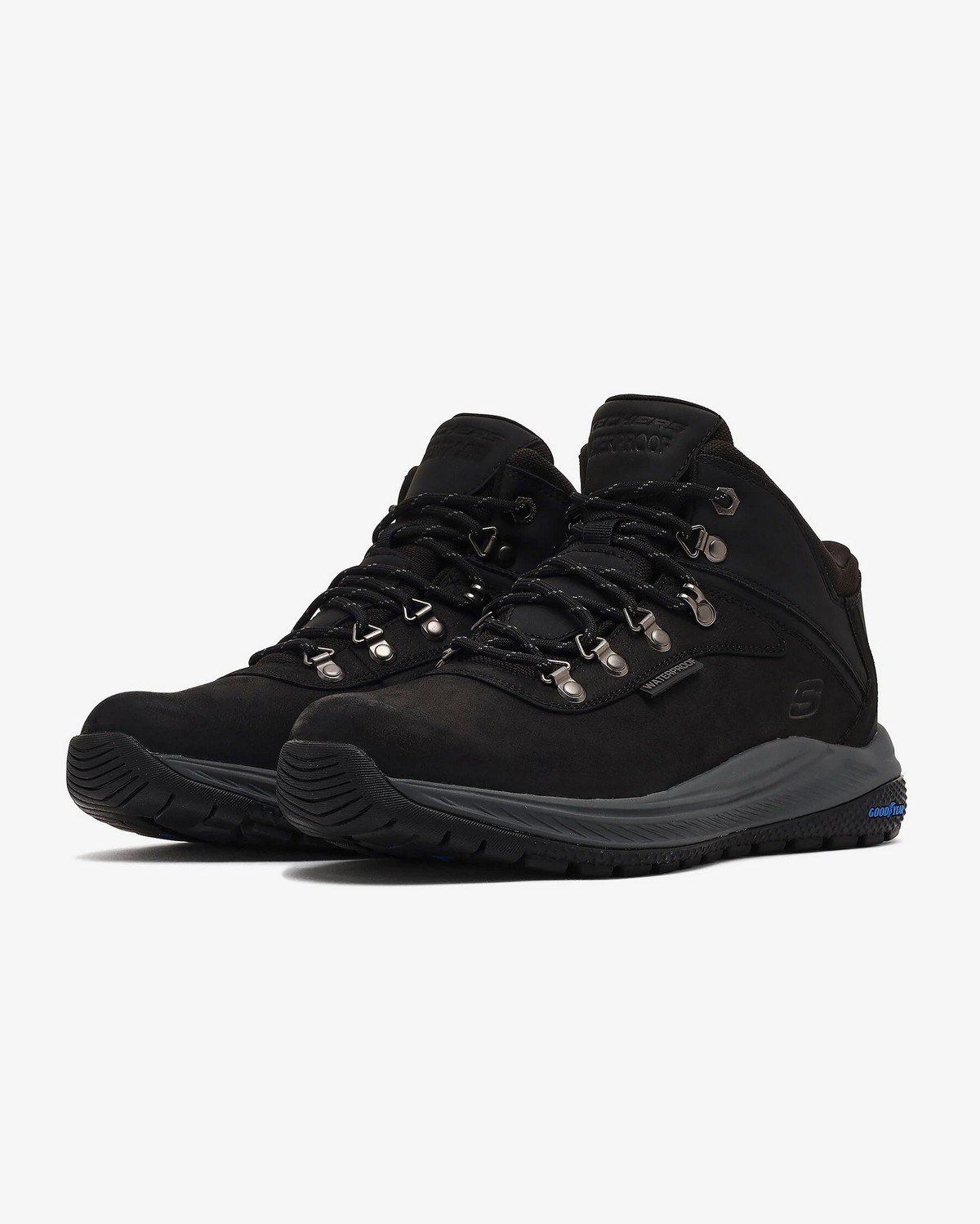 Skechers 205285 BLK Meroe Pikeman Erkek Bot