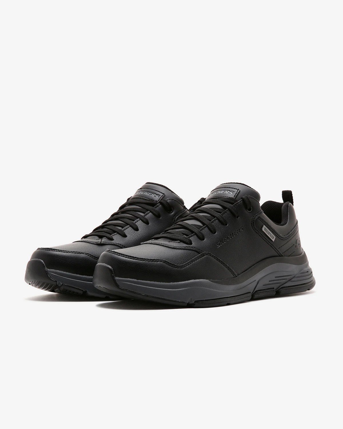 Skechers 210021 BKGY Bengao - Hombre Erkek Spor Ayakkabı