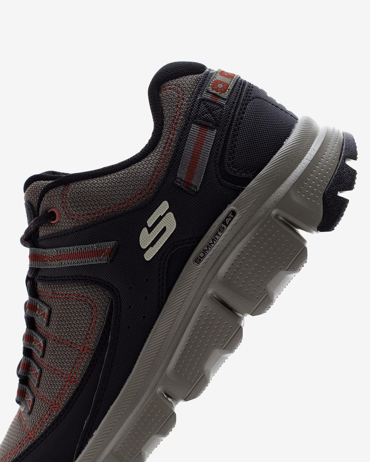 Skechers 237620 OLBK Summits At - Upper Draft Erkek Spor Ayakkabı