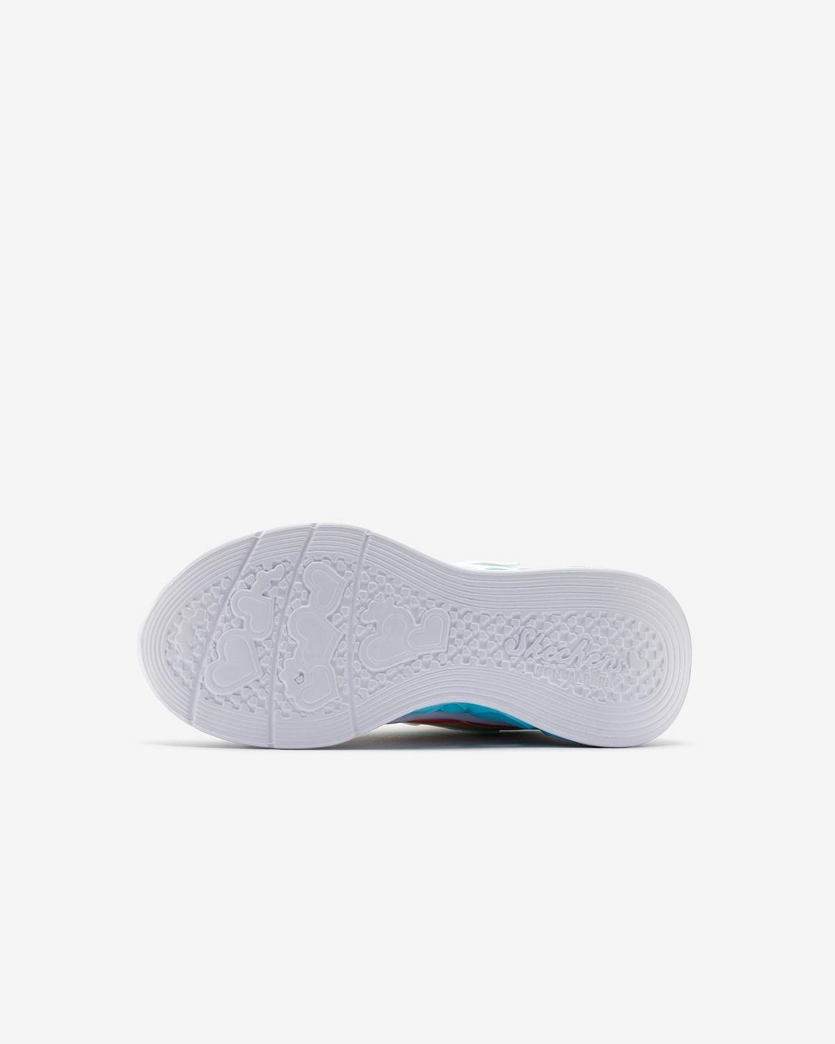 Skechers 303253L WMLT Flutter Heart Lights - Groovy Swirl Çocuk Günlük Spor Ayakkabı