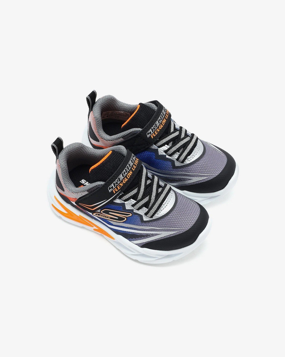 Skechers 400139N BKSL Flexglow Ultra Unisex Çocuk Spor Ayakkabı