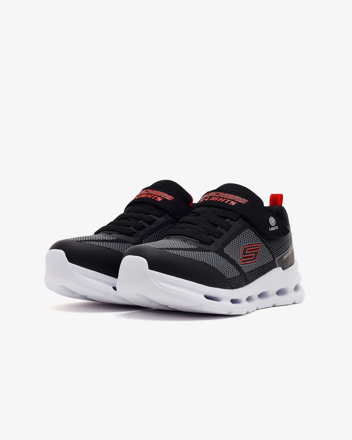 Skechers 400240L BLK Glide-Step Lights Unisex Çocuk Spor Ayakkabı