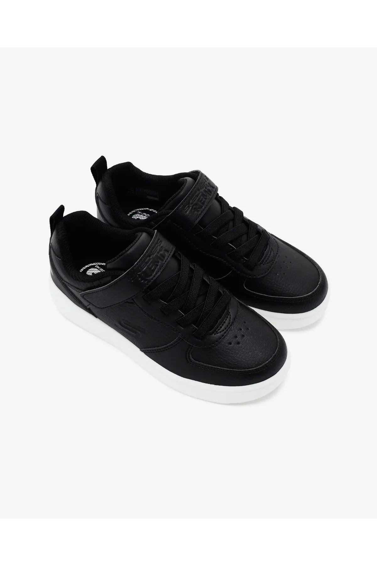 Skechers 400623L BLK Sport Court 92-Show Maddox Erkek Çocuk Spor Ayakkabı