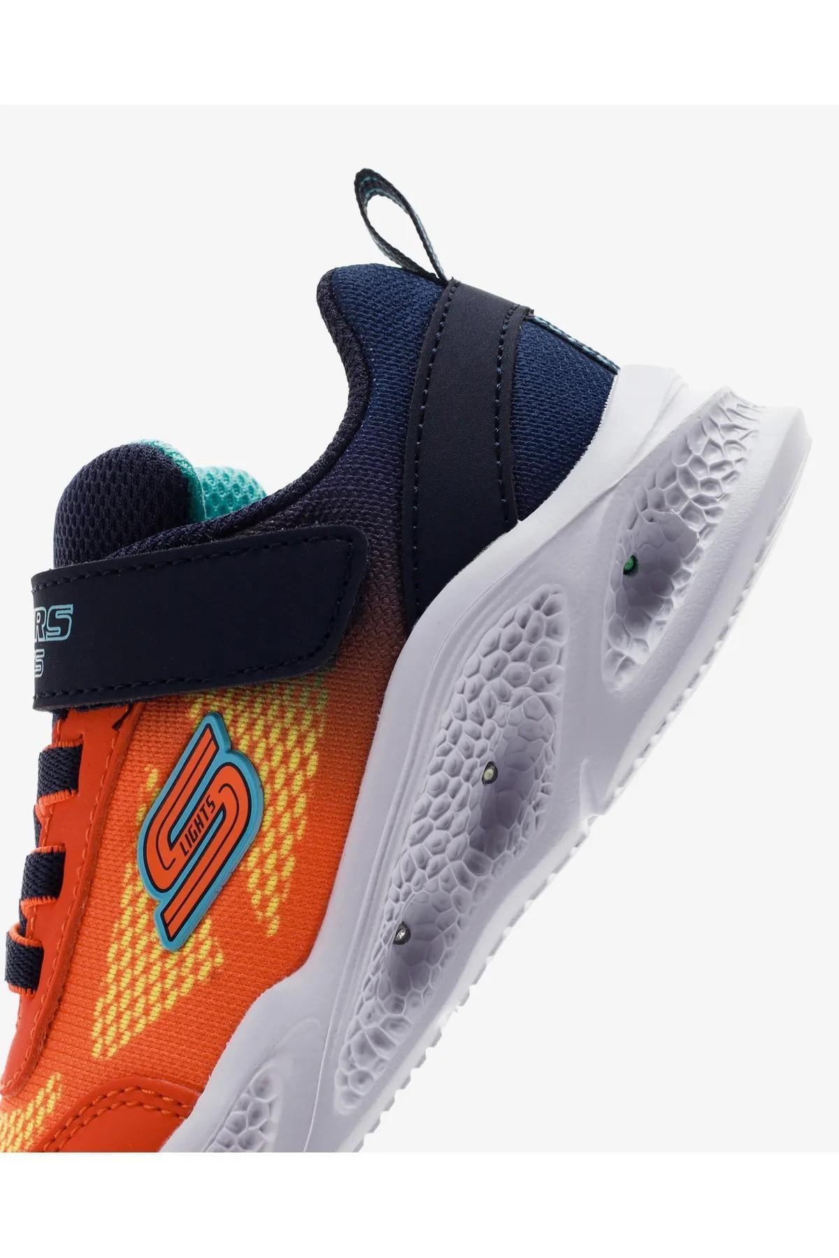 Skechers 401495N NVOR Meteor-Lights - Krendox Erkek Çocuk Spor Ayakkabı