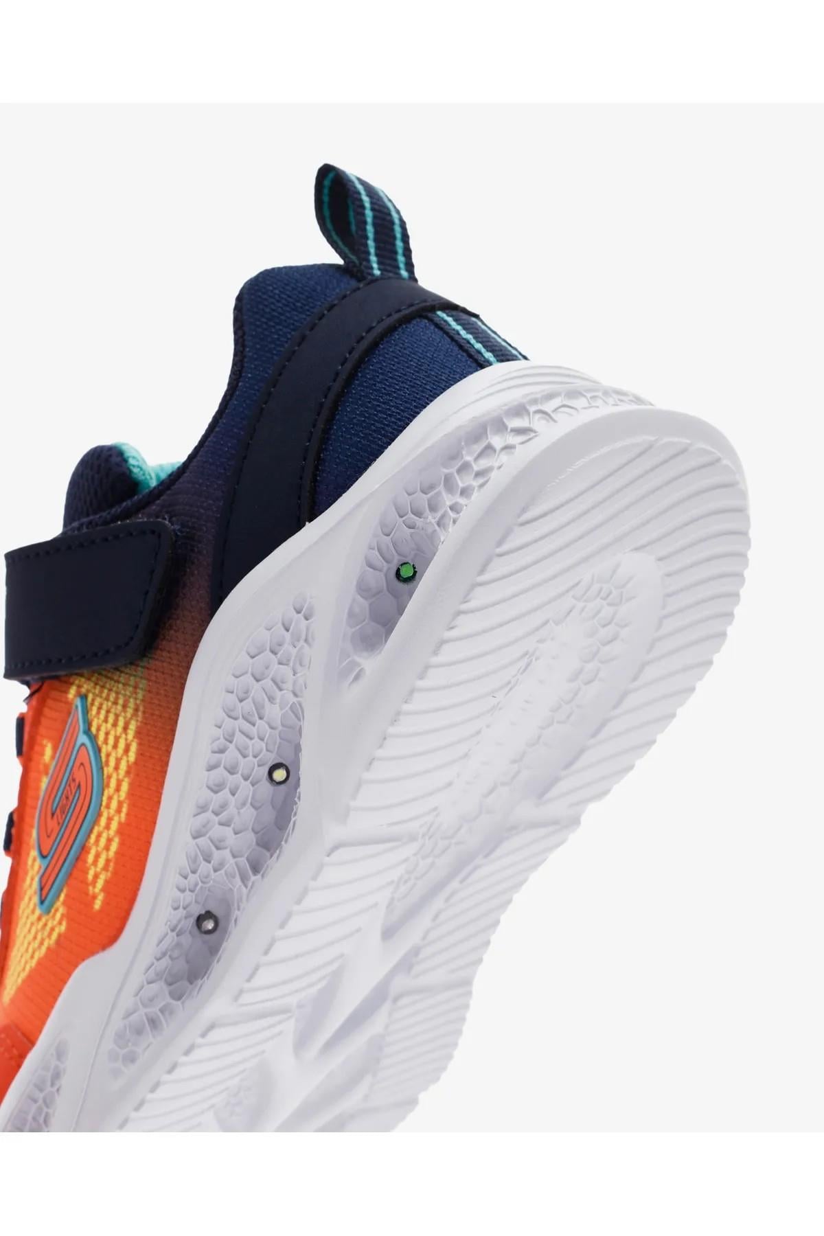 Skechers 401495N NVOR Meteor-Lights - Krendox Erkek Çocuk Spor Ayakkabı