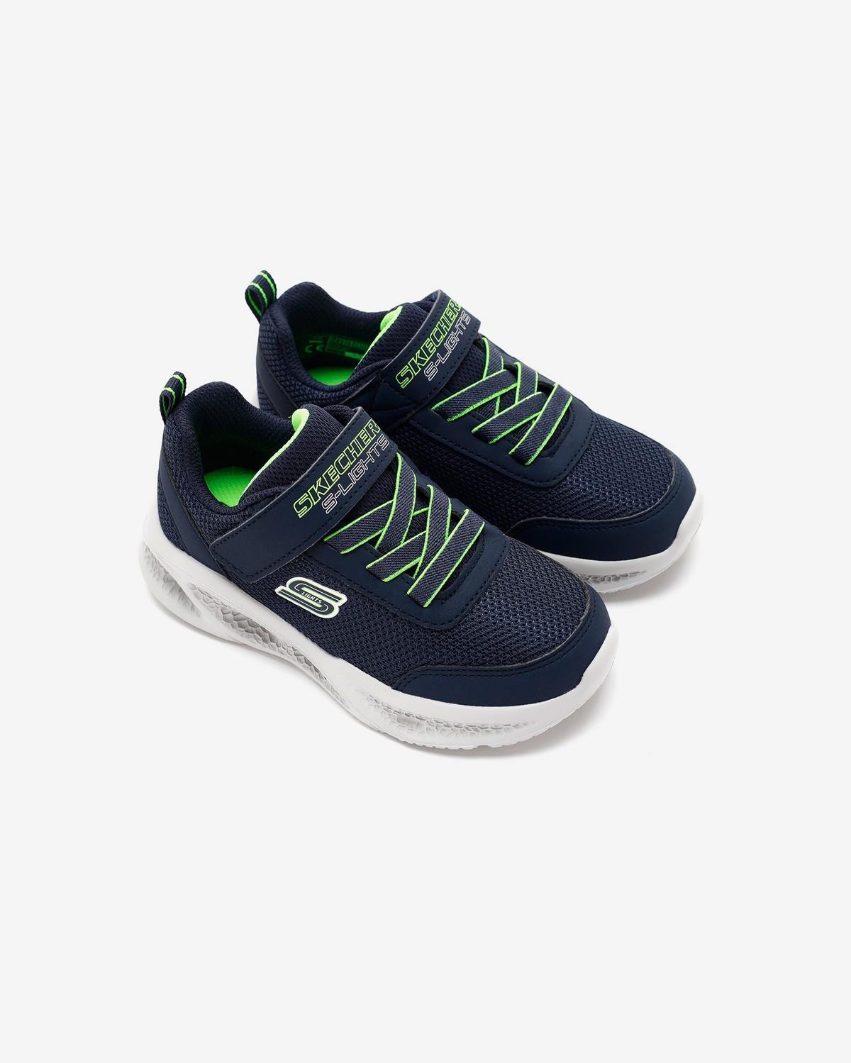 Skechers 401675N NVLM Meteor-Lights Erkek Çocuk Spor Ayakkabı