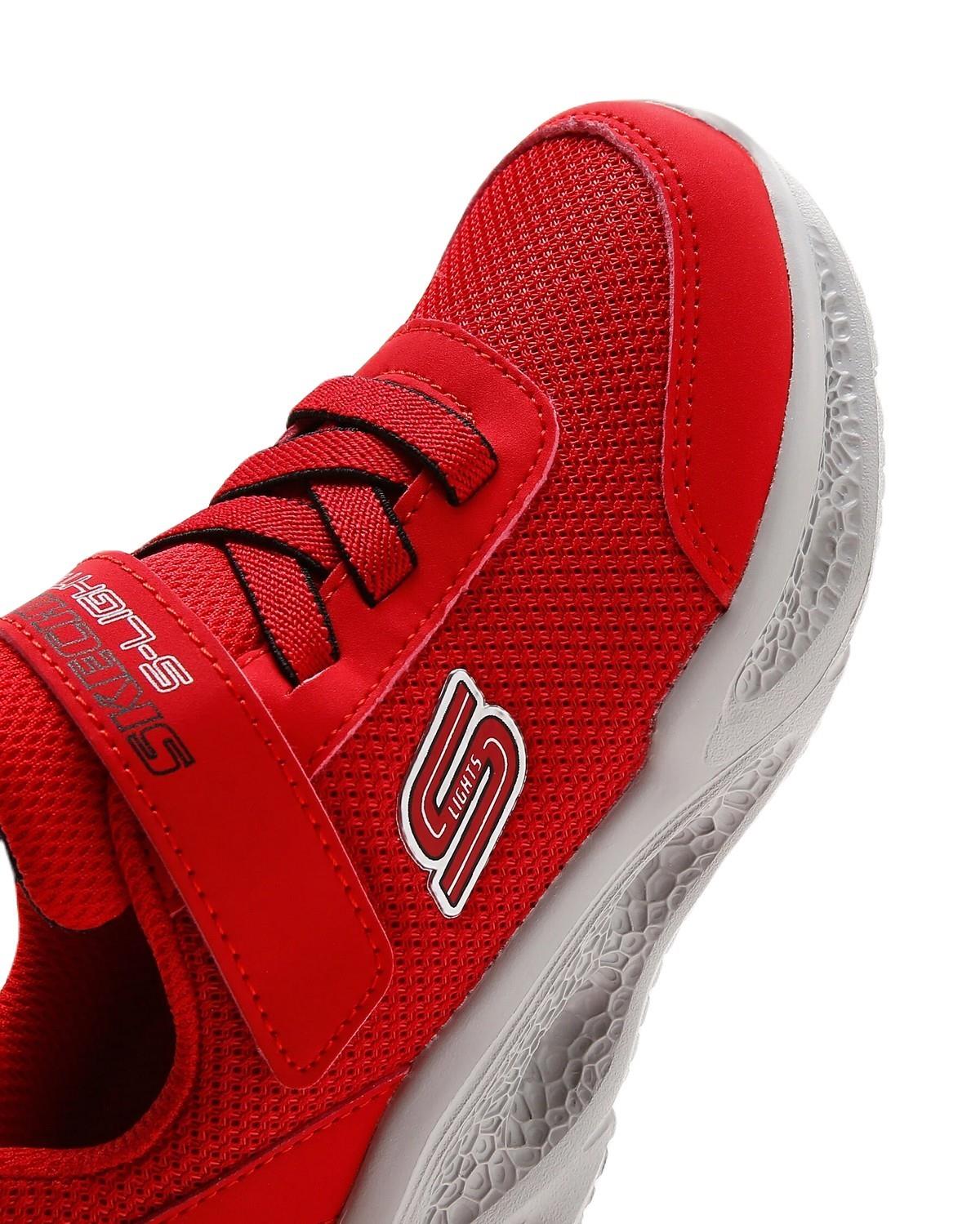 Skechers 401675N RDBK Meteor-Lights - Krendox Erkek Çocuk Spor Ayakkabı