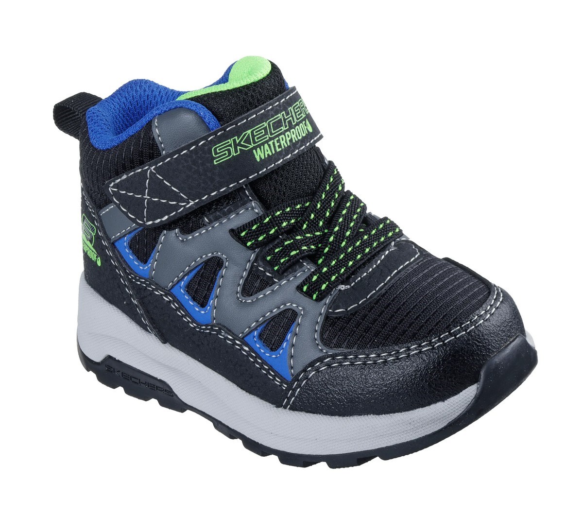 Skechers 406377N BKBL Storm Blazer-Drizzle Squad Unisex Çocuk Bot
