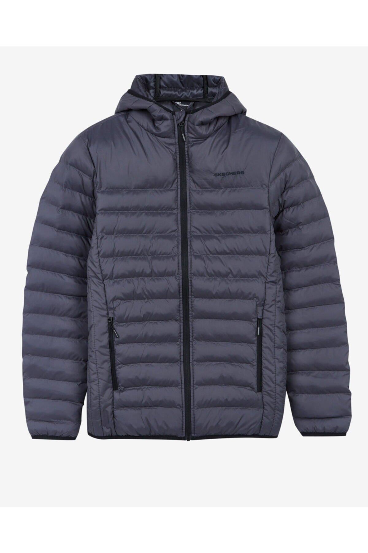 Skechers S202063-040 M Essential Hooded Erkek Mont