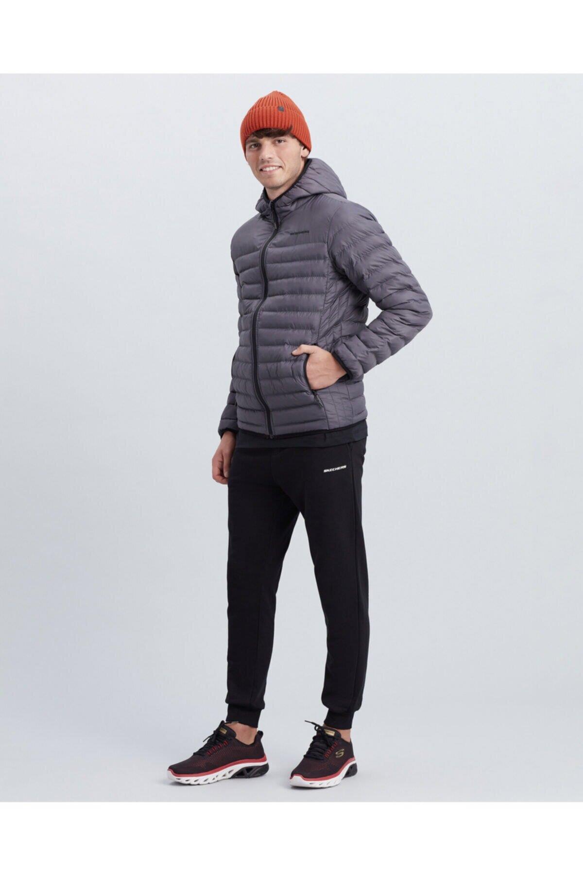 Skechers S202063-040 M Essential Hooded Erkek Mont