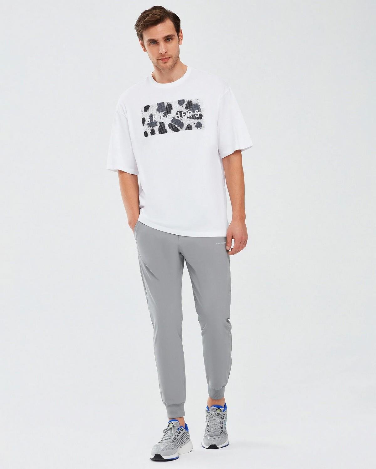 Skechers S211809-035 M Micro Collection Side Zipped Jogger Erkek Eşofman Altı
