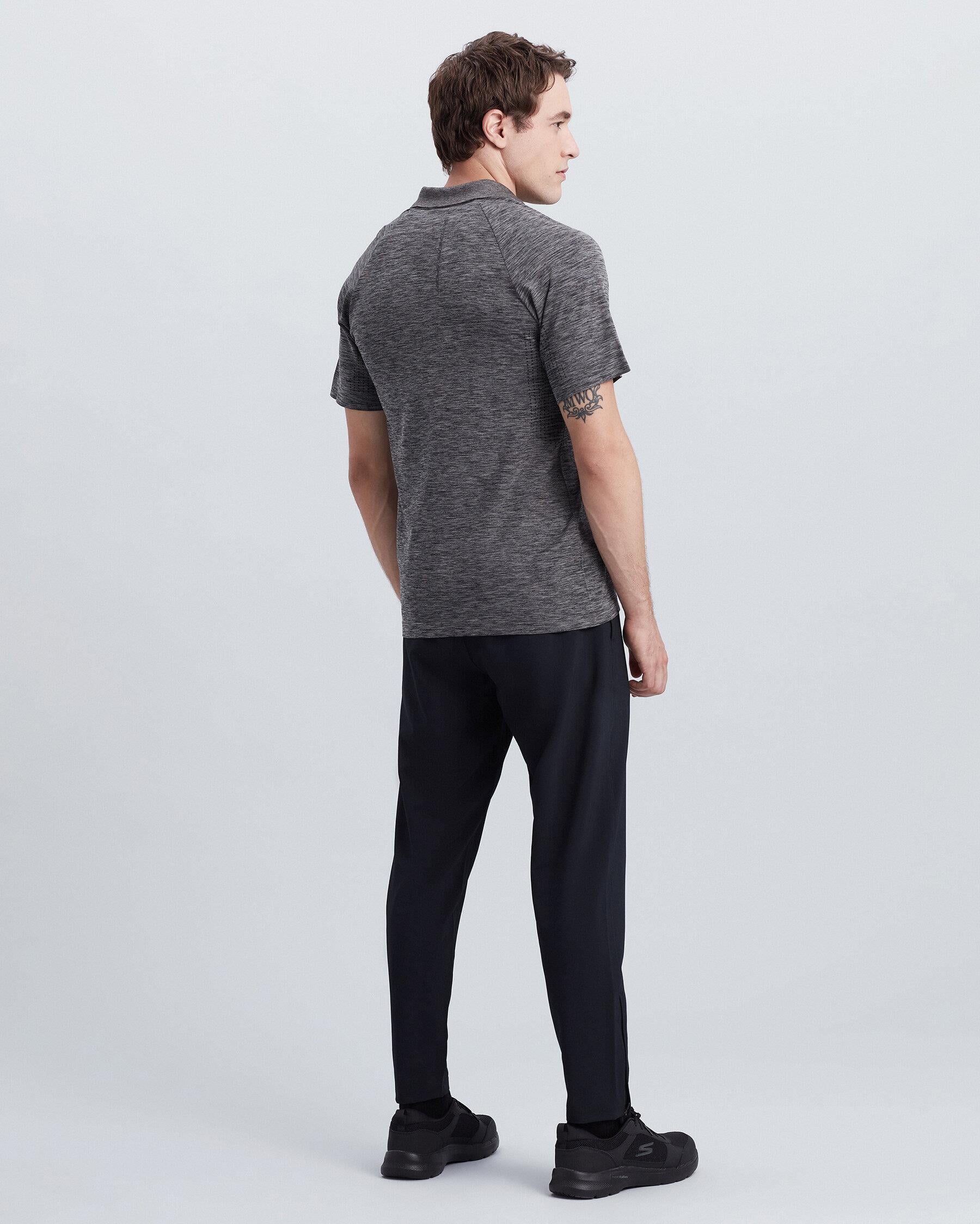 Skechers S212170-036 M Seamless Polo T-Shirt Erkek T-Shirt