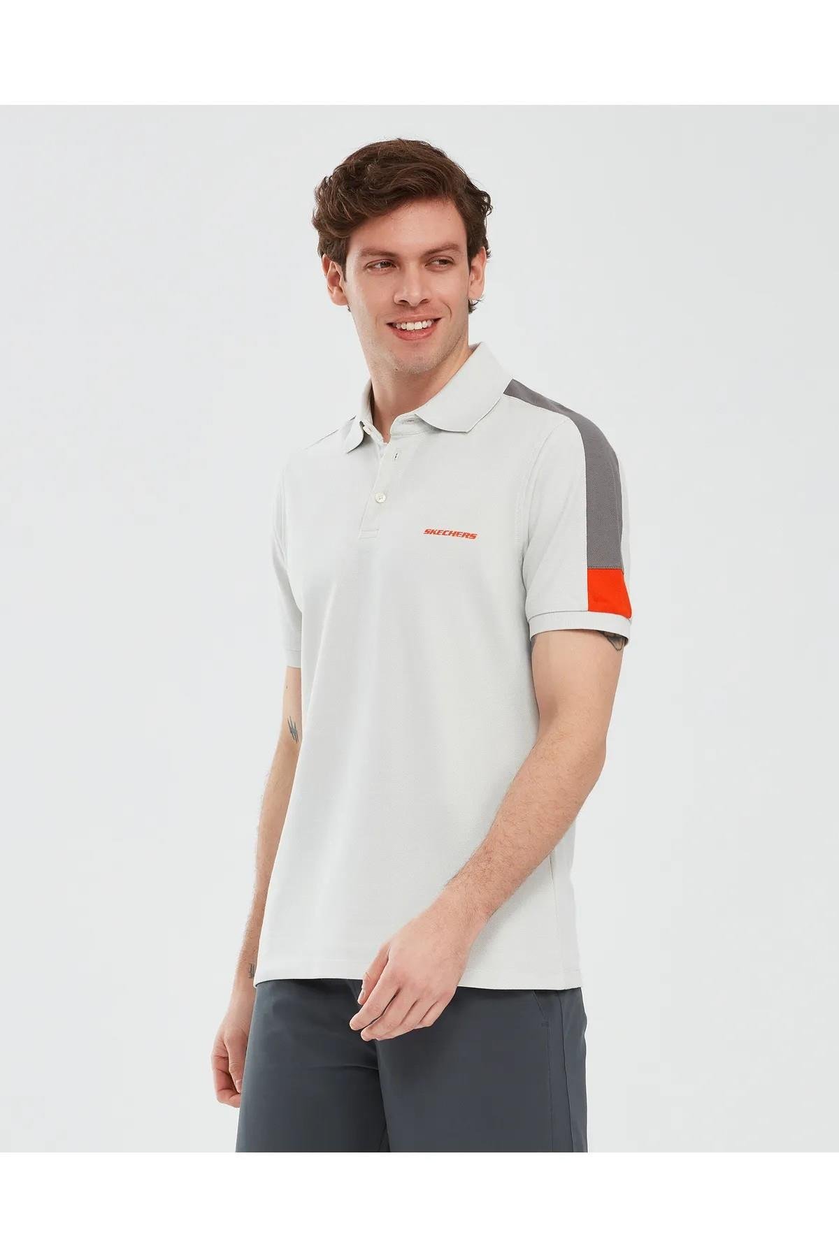 Skechers S221047-035 Shirt M Sleeve Erkek Polo Tişört