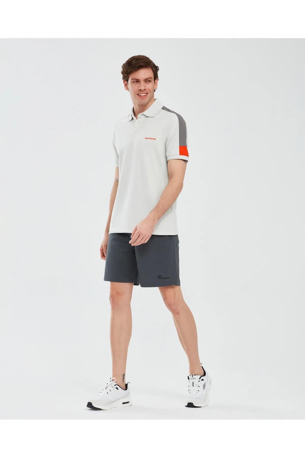 Skechers S221047-035 Shirt M Sleeve Erkek Polo Tişört
