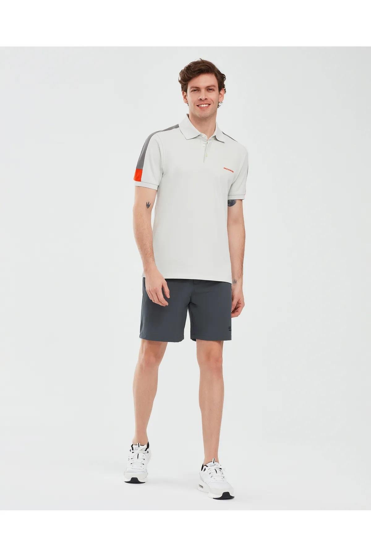 Skechers S221047-035 Shirt M Sleeve Erkek Polo Tişört