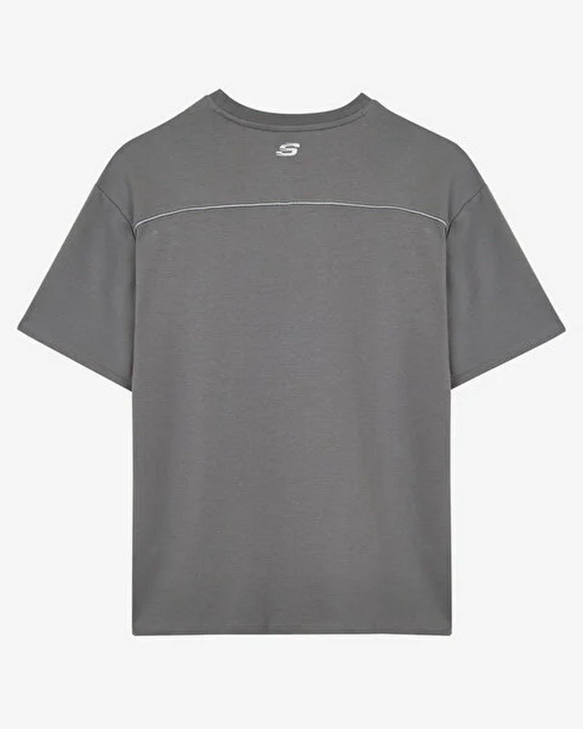 Skechers S231094-003 Graphic M Sleeve Erkek Spor Tişört