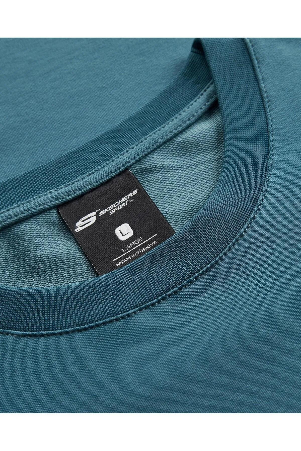 Skechers S231094-405 Graphic M Sleeve Erkek Spor Tişört