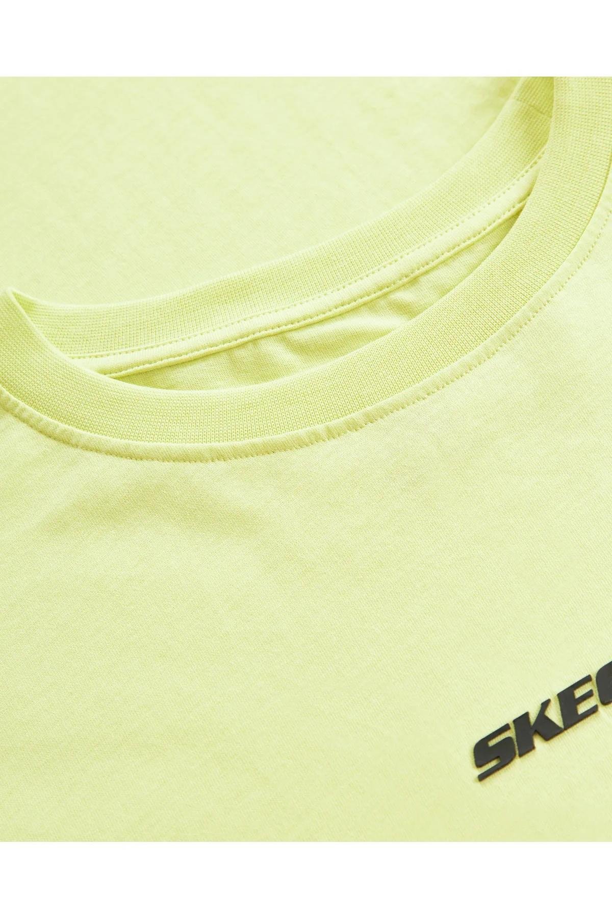 Skechers S232404-299 Graphic M Sleeve Erkek Spor Tişört
