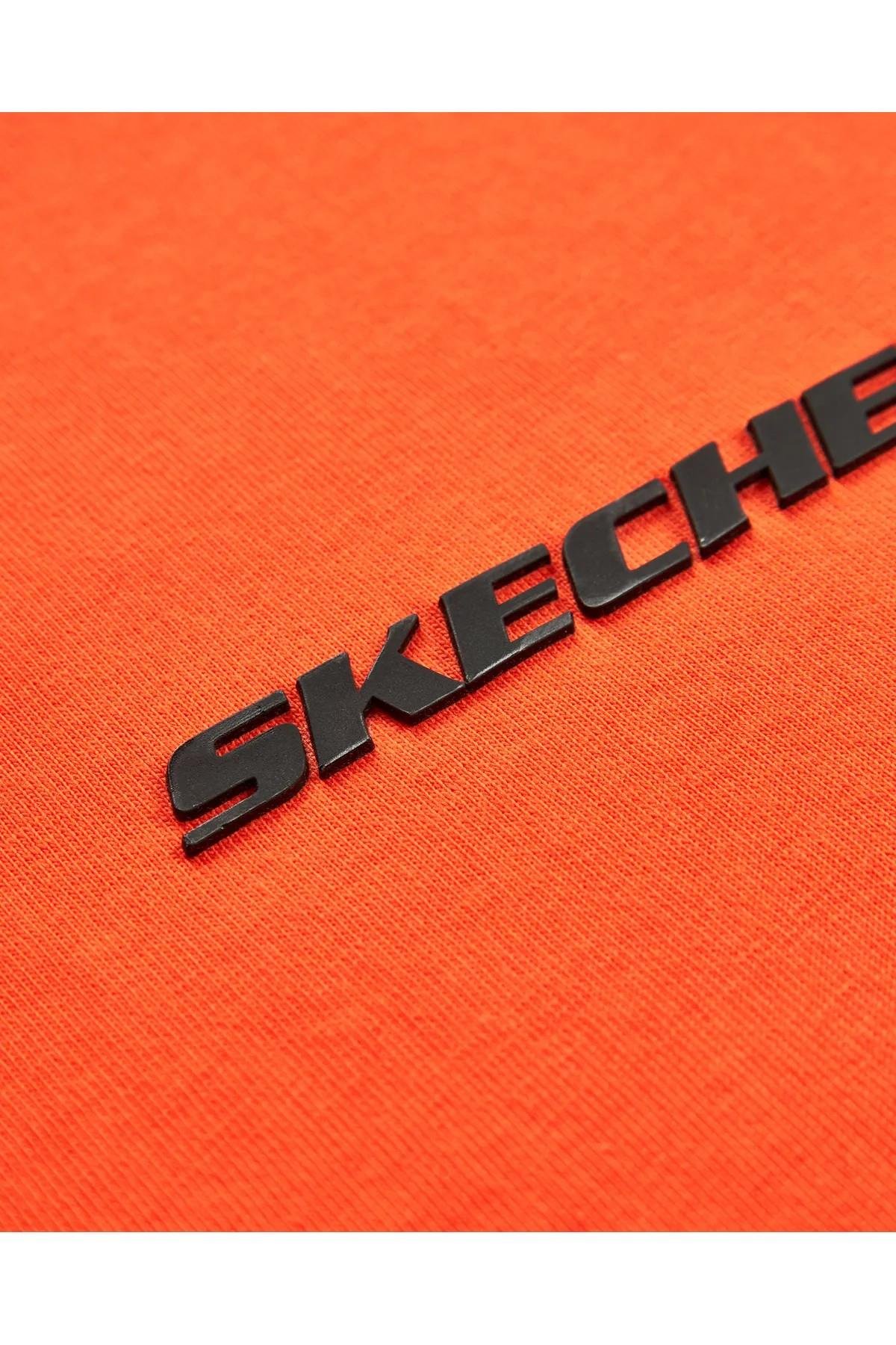 Skechers S232404-700 Graphic M Sleeve Erkek Spor Tişört