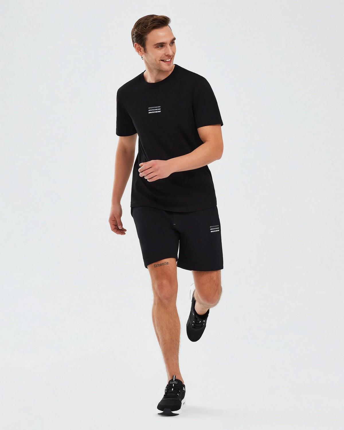 Skechers S241197-001 Essential M 5 Inch Erkek Spor Şort