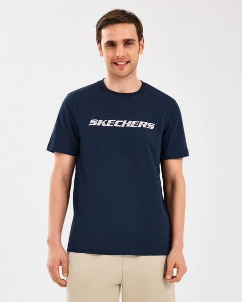 Skechers S2510169-410 M Lightweight Graphic Tee Erkek Spor Tişört