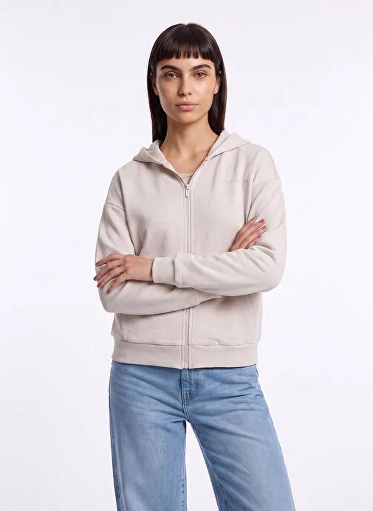 Skechers S2610016-1457 W Essential Full Zip Kadın Sweatshirt
