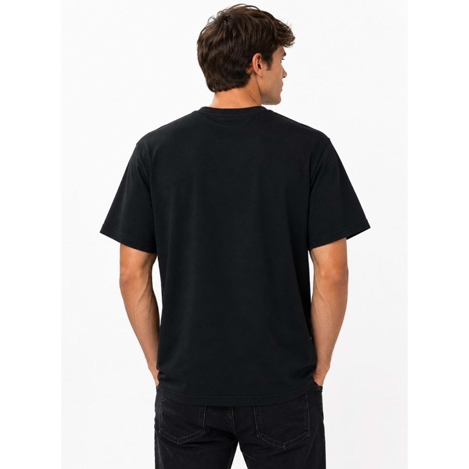 Skechers S2620057-3817 M Regular Box Logo Erkek Spor Tişört