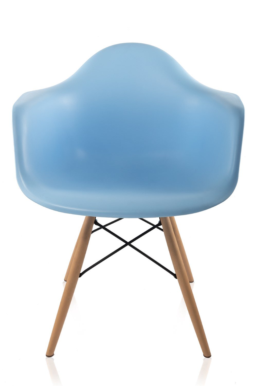 Kolçaklı Mavi Eames Sandalye
