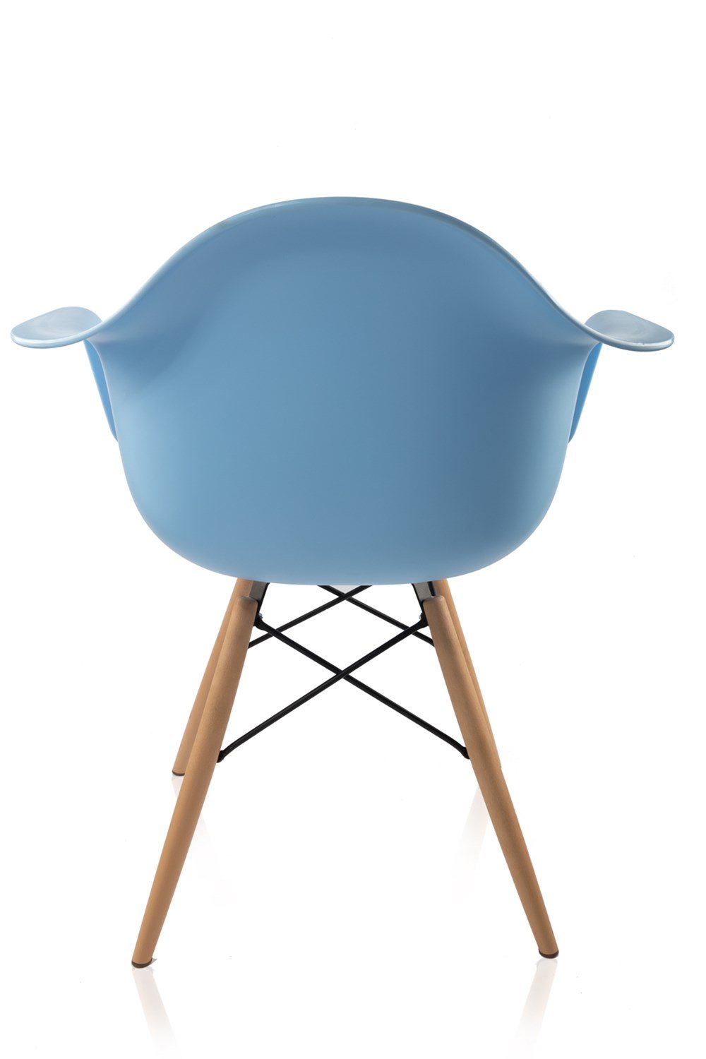 Kolçaklı Mavi Eames Sandalye