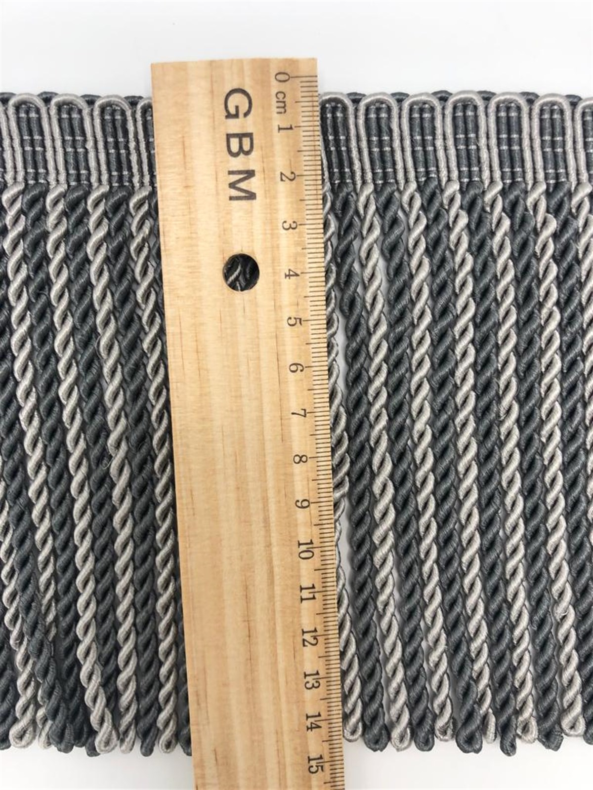 Füme & Antrasit Renk Bulyon Saçak (15cm)