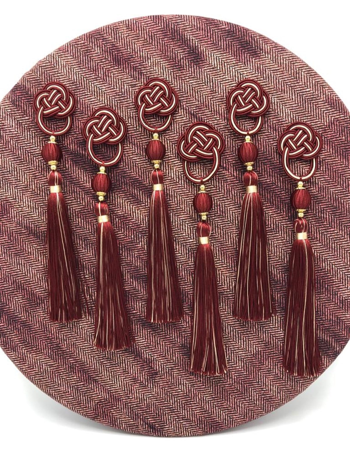 Rana Püskül Model Bordo-Kapiçino Renk 
