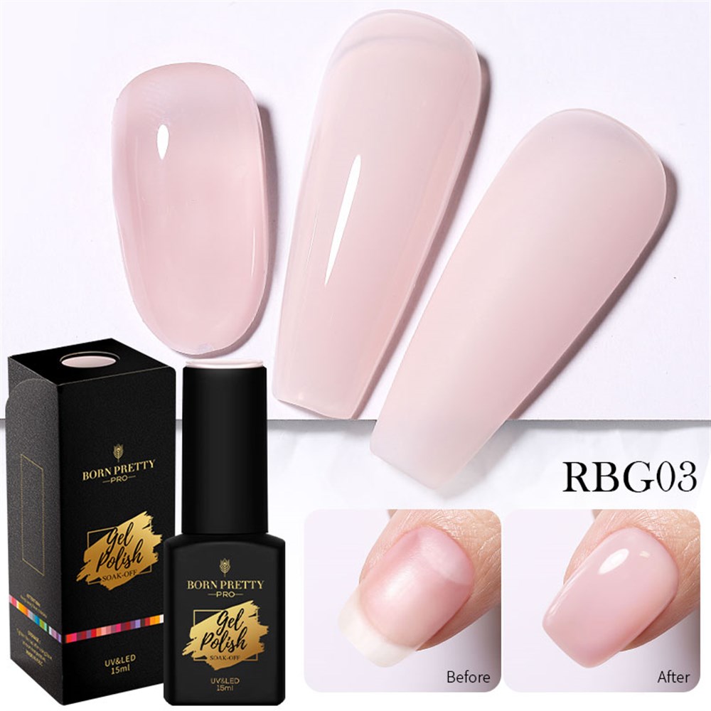 BORN PRETTY 15ml CAMOUFLAGE RUBBER BASE GEL RBG03