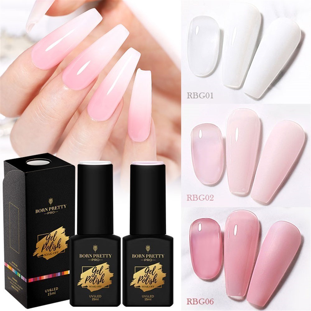 BORN PRETTY 15ml CAMOUFLAGE RUBBER BASE GEL RBG01