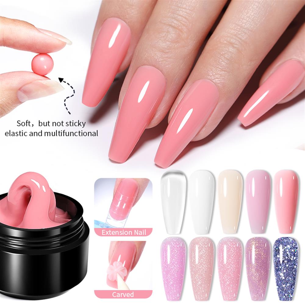 BORN PRETTY 15ml NON STICK EXTENSSION GEL (Yapışkan katsız katı tırnak uzatma jeli) NSG 12