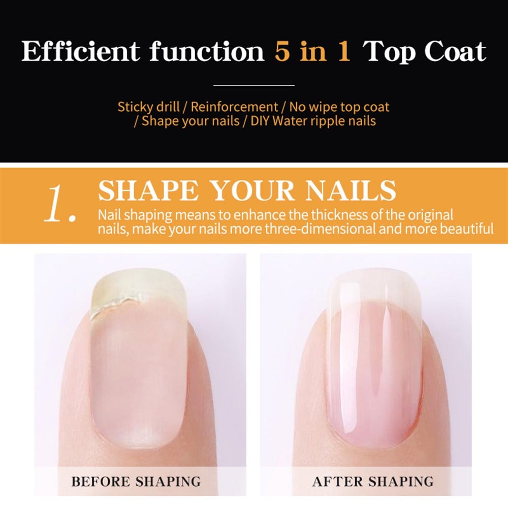 BORN PRETTY 5 in 1 TOP COAT 5 ml 