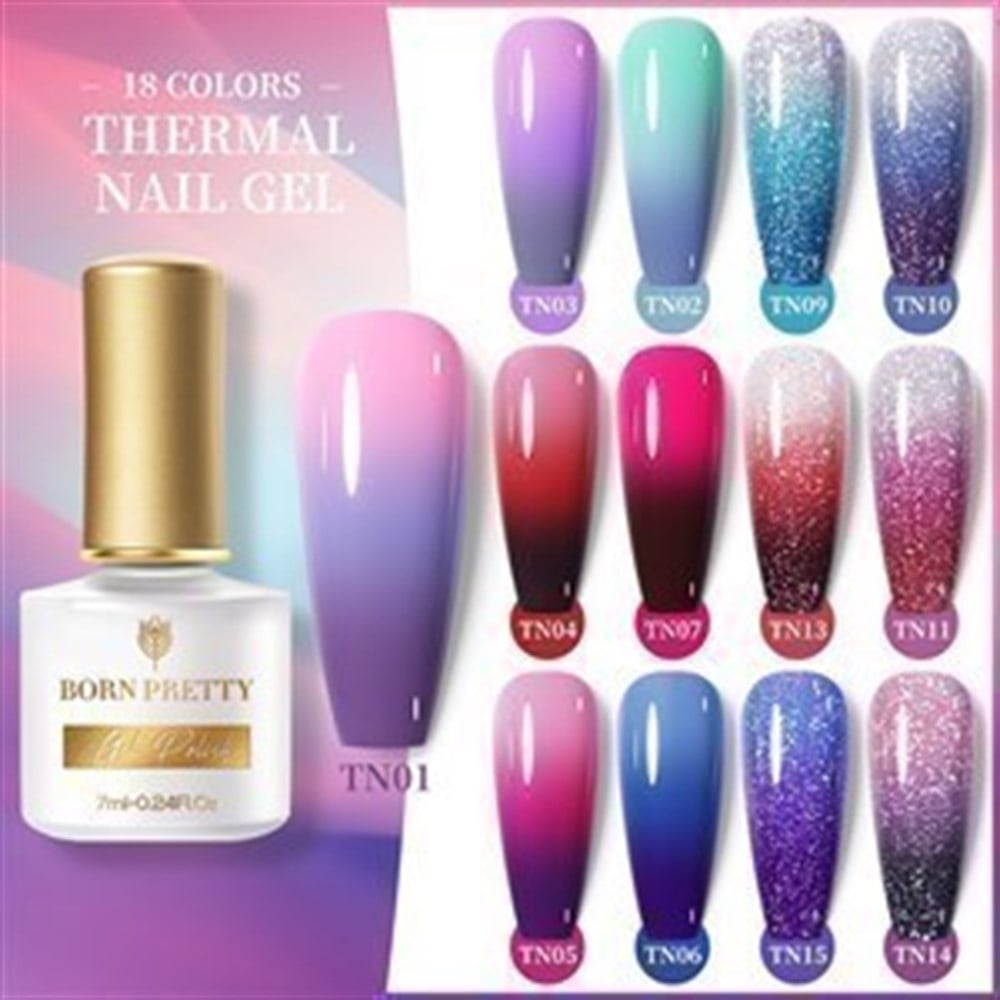 BORN PRETTY 7ML ISIYA GÖRE RENK DEĞİŞTİREN TERMAL OJELER 